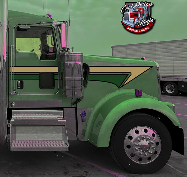 Shadow Spear Daycab Kenworth Stripe