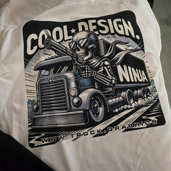 CoolDesign.ninja Ridin Shotgun T-Shirts