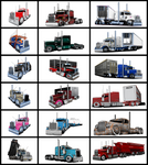 Full Custom Vector Truck Design Slot