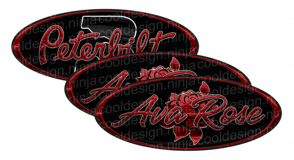 Ava rose Peterbilt Emblem Skins