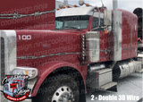 Barbed Wire Peterbilt Stripe Kit