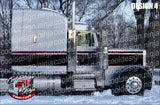 Berry Red 379/389 Big Band Seminole Peterbilt Stripe Kit