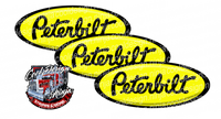 Black and Yellow Peterbilt Emblem Skins