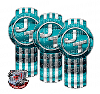 Blue Teal JT Kenworth Emblem Skin