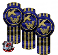 Viper Blue and Gold Kenworth Emblem Skin