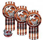 Copper and Chrome Kenworth Emblem Skin