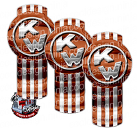 Copper and Chrome Kenworth Emblem Skin