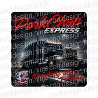 Pork Chop Express - Dumb Beer Fridge Decal