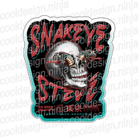 Snake Eye Steve - Dumb Beer Fridge Decal