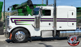 Green and Purple 379/389 Double Cees Peterbilt Stripe Kit