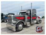 Red and Black Double Fang Peterbilt Stripe Kit