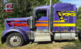 Hotrod Overshadow Short Bunk Kenworth Stripe Kit