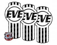 EVE Black and White Kenworth Emblem Skins