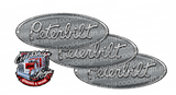 Grey Peterbilt Emblem Skins