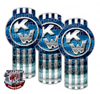 HB Blue Fade Kenworth Emblem Skins