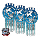 HB Blue Fade Kenworth Emblem Skins