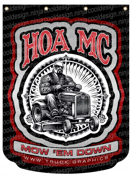 HOA MC Banner - 24in