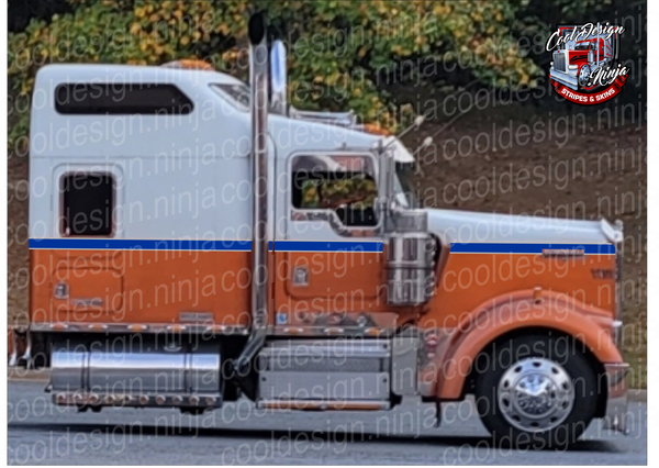 Basic Nitch Kenworth Stripe Kit