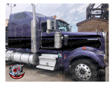 Dark Grey and Black Kenworth Seminole Stripe Kit