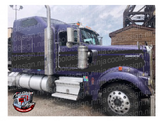 Dark Grey and Black Kenworth Seminole Stripe Kit