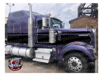 Dark Grey and Black Kenworth Seminole Stripe Kit