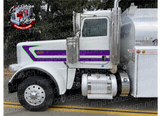 Flying Elbow Daycab 388 Peterbilt Stripe Kit