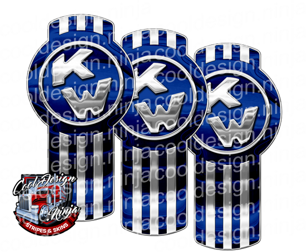 Legendary Blue Kenworth Emblem Skins