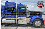 Levesque Kenworth W9 70s Overshadow Stripe