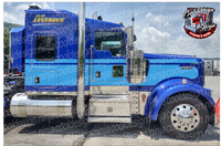 Levesque Kenworth W9 Seminole Stripe