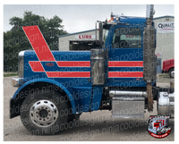 Daycab 379/389 Chicago Peterbilt Stripe Kit