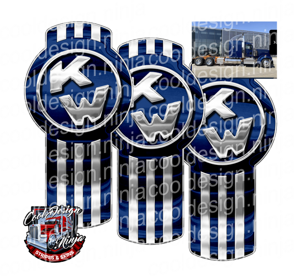 New Jean Blue Kenworth Emblem Skins