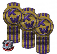 Purple and Gold Kenworth Emblem Skin