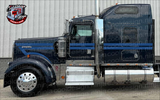 Deep Blue Egyptian Overhook Kenworth Stripe Kit
