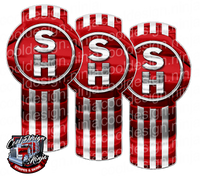 Vertical Red SH Kenworth Emblem Skin