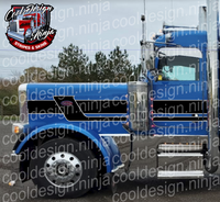 Crown Stream Peterbilt Stripe Kit