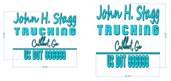 Stagg Lettering