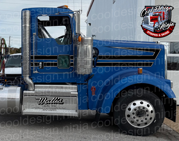 90s Flying Wedge Peterbilt Stripe Kit