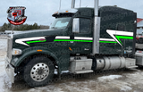 Trailing Wedge 579 Peterbilt Stripe Kit