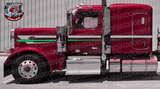 Wedge Overhook Stripe 589 Peterbilt Kit