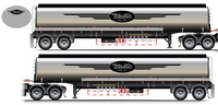 Wallis Tanker Trailer Stripe Kit