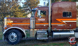 389 Peterbilt Dark Chrome Flying V Stripe Kits