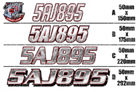 Custom Snowmobile Registration Numbers