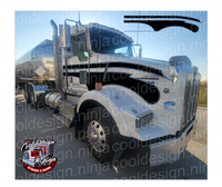 Kenworth T800 Daycab Seminole Stripe Kit