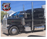 Silver Grey DW Overhook Peterbilt Stripe Kit