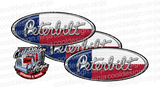 Texas Flag Peterbilt Emblem Skins