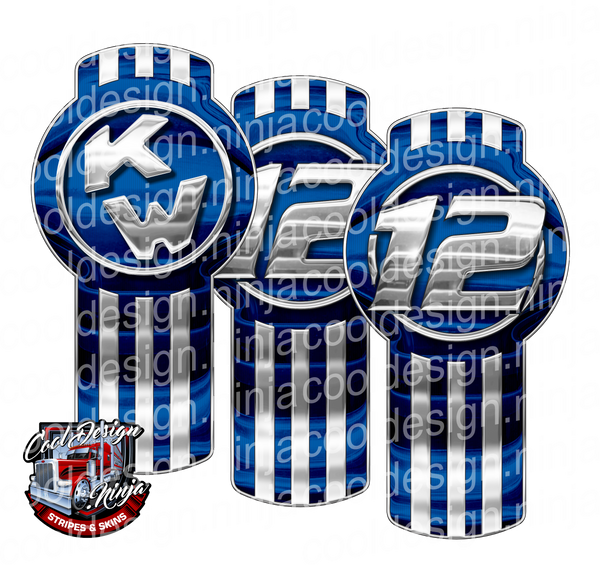 Blue Unit 12 Kenworth Emblem Skin