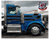 Wallis Chicago Daycab 589 Peterbilt Stripe Kit