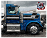 Wallis Chicago Daycab 589 Peterbilt Stripe Kit