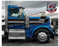 Wallis Chicago Daycab 589 Peterbilt Stripe Kit