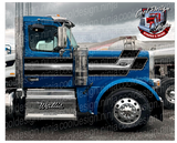 Wallis Chicago Daycab 589 Peterbilt Stripe Kit